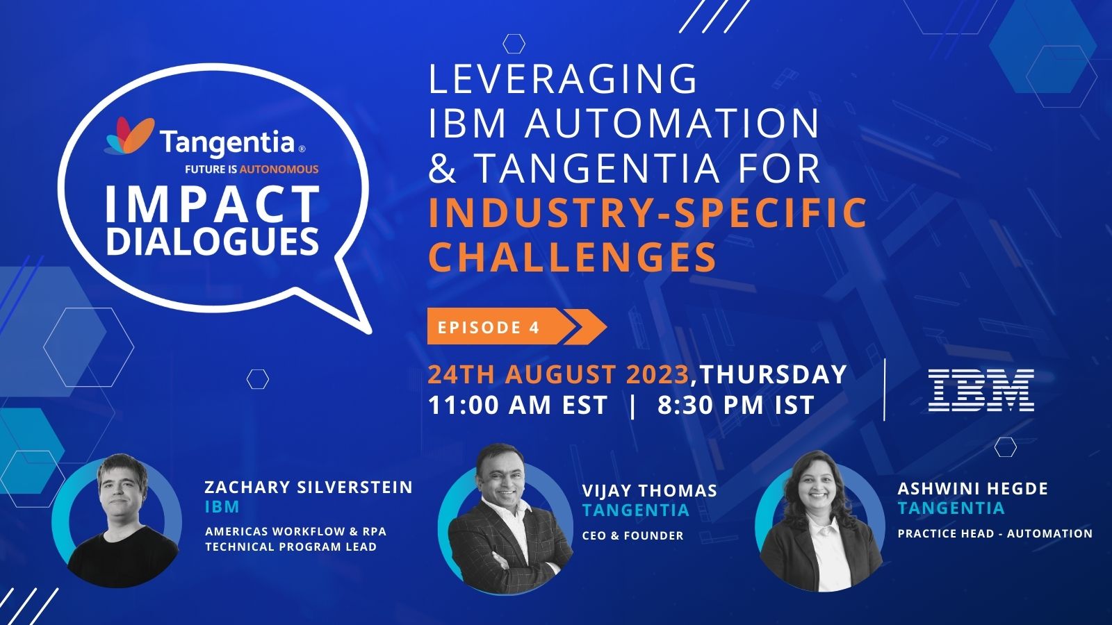 Tangentia | Events & Webinars